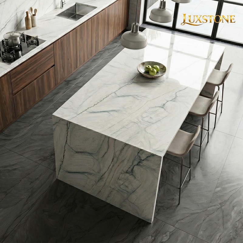 Chọn đá làm bàn bếp theo phong cách nội thất