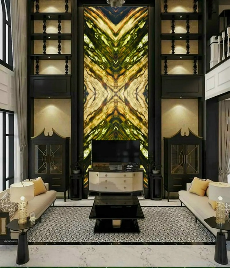 Tranh đá xuyên sáng thông tầng